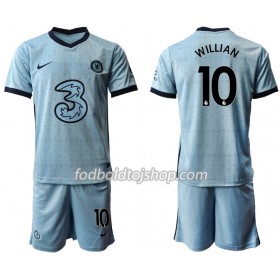 Chelsea Willian 10 Børn Udebane Fodboldsæt 2020-21 S/S (+ Korte bukser)